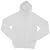 American Apparel - California Fleece Zip White Hoody