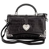 Embassy Faux Crocodile Leather Purse