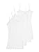 4 Pack Zenana Women's Lace Trim Tank Tops Small White, White, White, White