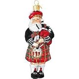 Old World Christmas Highland Santa Ornament