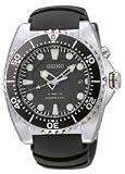 Seiko Men's Kinetic 200m Diver Watch with Rubber Band Model SKA371P2 (Black Face/Black Bezel)
