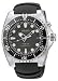 Seiko Men’s Kinetic 200m Diver Watch with Rubber Band Model SKA371P2 (Black Face/Black Bezel)
