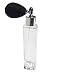 2 Oz Antique Style Glass Perfume Bottle Atomizer With Black Spray Bulb Refillable