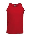 Fruit of the Loom Plain athletic sleeveless vest