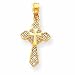 14k Celtic Cross Pendant