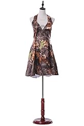 Halter Natural   Waistline Short Homecoming Dress/Party Dress 