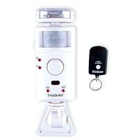 Strobe Motion Activated Alarm and Door Chime with Remote