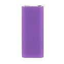 Dark Purple Durable Soft Silicone Skin Cover Case for Apple ipod shuffle 3rd 4th generation