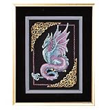 MYTHICAL DRAGON PICTURE COUNTED CROSS STITCH KIT-11X15 14 COUNT