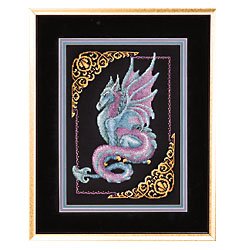 Janlynn Mythical Dragon Picture Cntd X-Stitch Kit