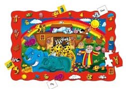 Childrens Toyshop  Toys : Learning Journey 50-pc. Puzzle Doubles Find It! Noah Floor Puzzle