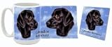 Black Labrador Mug and Coaster Combo