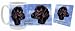   - Black Labrador Mug and Coaster Combo