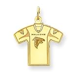 14K Atlanta Falcons Logo Small Jersey Charm