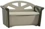 Rubbermaid Patio Storage Bench, Dark Platinum #3764