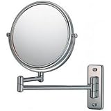 Double Arm Wall Mirror - 5x (Chrome) (9 1/2w x 12 1/4h x 6d)
