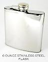 6 OUNCE STAINLESS STEEL FLASK BRAND NEW IN BOX