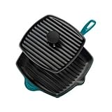 Le Creuset Enameled Cast-Iron Panini Press and Skillet Grill Sets