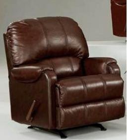 Chocolate Leather / Match Rocker Recliner
