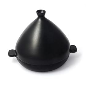 BlissHome, Nigella Lawson's Flameware, Medium Tagine, Black