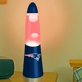New England Patriots Motion Lamp from Lava Lamps