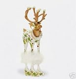 Department 56 Krinkles Dash Away Reindeer Vixen 6.75 Inch Christmas Ornament