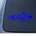 EXOTIC - Car, Truck, Notebook, Vinyl Decal Sticker #1259 | Vinyl Color: Blue