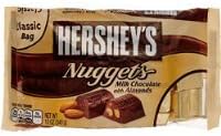 Hershey's Nuggets Milk Chocolate W/Almonds-12 oz