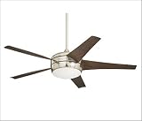 Emerson Fans CF955BS 54 Midway Eco Contemporary Energy Star Steel Ceiling Fan w/ Light & Remote