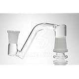 Medglass 12-1139 Glass Water Jacketed Distilling Column, 18mm Female to 14mm Female Dropdown Adapter