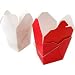 Chinese Take Out Food Boxes: 16 oz. (1 Pint) - White