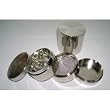 Four Piece 42mm. (1.65" diameter) NEW STYLE Herb, Spice or Tobacco Pollen Grinder