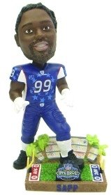 Tampa Bay Buccaneers Warren Sapp 2003 Pro Bowl Forever Collectibles Bobble Head
