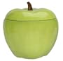 Green Apple Ceramic Cookie Jar