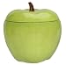 Green Apple Ceramic Cookie Jar