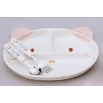 美濃焼　ベビー食器 ランチプレート　ねこ