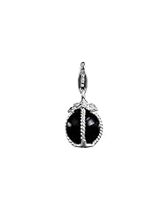 SilveRado(tm) VRG181 Verado Murano Glass Honesty Bead / Charm