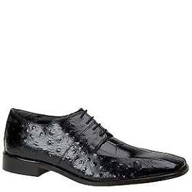 Stacy Adams Mens Lenox Ostrich Print w  Croco Print Oxford by Stacy Adams