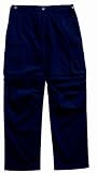 Regatta Ainsley Zip Off Trousers Navy 34" Short