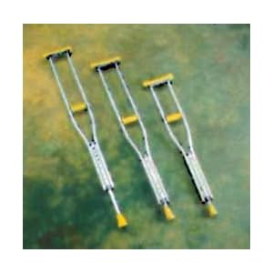 Invacare Quick-Adjust Crutches Tall, 1 Pair