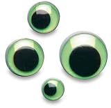 Glow-in-the-Dark Wiggle Eyes - Glow-in-the-Dark Wiggle Eyes, Pkg of 100