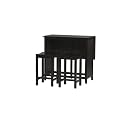 3Pc. Counter Set with Drop Leaf table