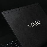 Sony Vaio SR Series Laptop Cover Skin [Deepblack Leather]