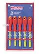 Westward 1YXN8 Insulated Nut Driver Set, Metric, 5 Pc