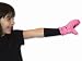 SnowStoppers STAY-ON Small Fuchsia Nylon Mittens, Ages 1-3