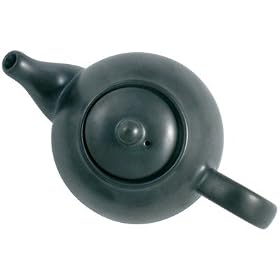 Dexam London Pottery 4 Cup Globe Teapot Black