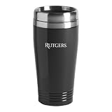 Rutgers University - 16-ounce Travel Mug Tumbler - Black