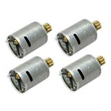 Set of 4 Draganflyer RC Helicopter Replacement 280 Motors With Pinion Gears Installed by Draganfly Innovations Inc.
