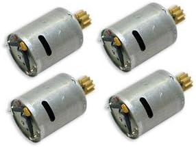 4x Draganflyer RC Helicopter Replacement 280 Motors With Pinion Gears Installed