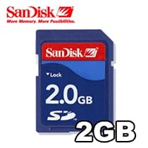 SanDisk 2GB Secure Digital (SD) Memory Card - Retail Package